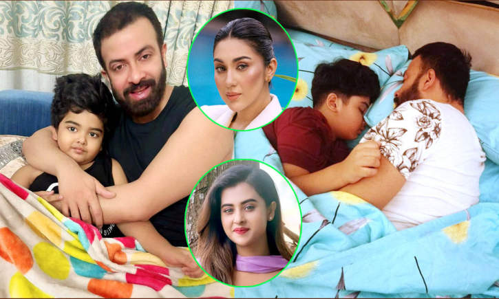 এবার সন্তান নিয়ে অপু-বুবলীর পাল্টাপাল্টি পোষ্ট  